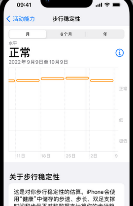 枣强iPhone手机维修如何在iPhone开启'步行稳定性通知'