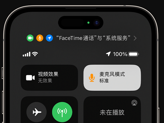 枣强苹果授权维修网点分享iPhone在通话时让你的声音更清晰 