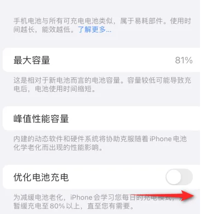 枣强苹果15维修分享iPhone15充电到80%就充不进电了怎么办 