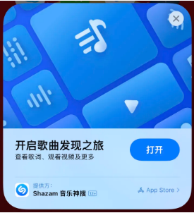 枣强苹果14维修站分享iPhone14音乐识别功能使用方法 