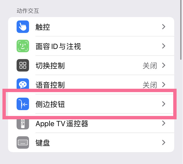 枣强苹果14维修店分享iPhone14 Plus侧键双击下载功能关闭方法 