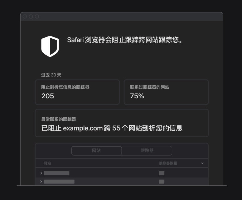 枣强苹果手机维修分享如何在 Safari 浏览器中查看和打开隐私报告 